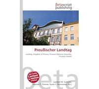 Preußischer Landtag: Landtag, Kingdom of Prussia, Prussian National Assembly, Prussian Estates