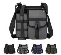 Prevalentn Shoulder Bag, Prevalente Shoulder Bag, Shoulder Bags with Water Bottle Holderm, Multi Compartment for Workout Gym and Going Out (Gray)