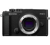 Prevendita fotocamera mirrorless giapponese OM SYSTEM PEN argento nero solo c...