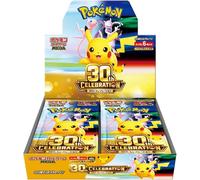 Prevendita Pokemon Card 30th Celebration Booster Box M6a giapponese con restr...