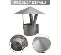 Prevenire Acqua Piovana e Detriti con Un Robusto Cappello da Camino in Acciaio I