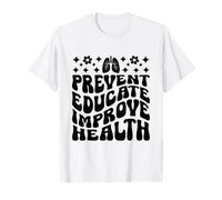 Prevenire Educare Migliorare la Salute Internista Medicina Internista Maglietta
