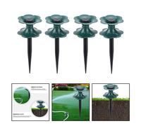 Prevenire i grovigli adatti per prati e giardini 4 pezzi staffa guida tubo