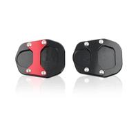 Prevenire le cadute Pad per allargatore estensione cavalletto laterale per cavalletto per Ho&nd&a CT125 Cub JA65 Trail 125 JA65 2023-2024(Black-1)