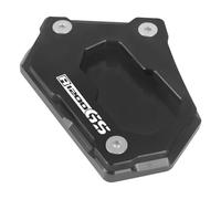 Prevenire le cadute Piastra di supporto per estensione cavalletto laterale per B&M&W R 1200 GS LC R1200GS Rallye ADV R1250GS Adventure R 1250 GS(Black-LOGO 2)