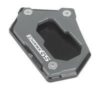 Prevenire le cadute Piastra di supporto per estensione cavalletto laterale per B&M&W R 1200 GS LC R1200GS Rallye ADV R1250GS Adventure R 1250 GS(Titanium-LOGO 2)