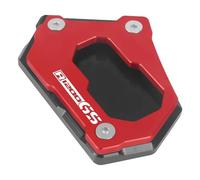 Prevenire le cadute Piastra di supporto per estensione cavalletto laterale per B&M&W R 1200 GS LC R1200GS Rallye ADV R1250GS Adventure R 1250 GS(Red-LOGO 2)