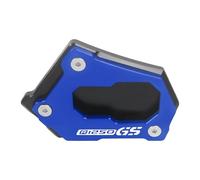 Prevenire le cadute Piastra di supporto per estensione cavalletto laterale per B&M&W R 1200 GS LC R1200GS Rallye ADV R1250GS Adventure R 1250 GS(Blue-LOGO 1)