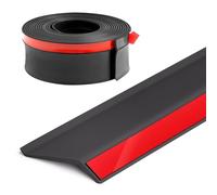 Prevenire Le Infiltrazioni D'acqua Striscia Di Gomma Autoadesiva 0.5-5M Barriera Impermeabile Per Porte E Finestre, Smusso A 135° Binario Gocciolatoio Per Soglie Finestre E Porte Auto