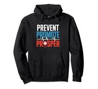 Prevenire Prosperare Medicina Internista Medico Prospero Felpa con Cappuccio