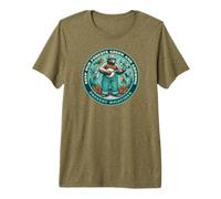 Prevent Wildfires Smokey Bear, Banjo & Birds Maglietta Premium