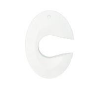 Preventer per porta in silicone antiscivolo C Design per casa ufficio scuola porta a prova di bambino sbattere tappo a forma di C Clip