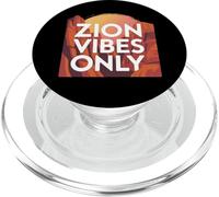 Preventivo di viaggio di Zion Vibes Only Utah National Park Adventure PopSockets PopGrip per MagSafe