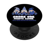 Prevenzione degli abusi sui bambini Gnomo Uno combatte da PopSockets PopGrip Adesivo