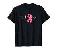 Prevenzione del cancro al seno per ottobre con fiocco Maglietta