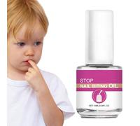 Prevenzione della masticazione delle unghie per bambini, fermare la masticazione delle unghie nei bambini, con olio amaro | Stopper, sapore amaro, nessun smalto, soluzione sicura ed efficace, ferma il