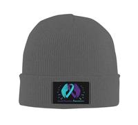 Prevenzione E Sensibilizzazione sul Suicidio Donna Uomo Cappello in Maglia Moda Invernale Cappelli Leggero Caldo Berretto per Arrampicata Corsa Bici