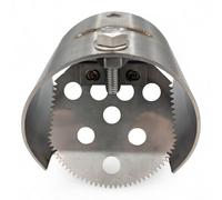Prevenzione per ratti e topi per scarichi, in acciaio inox, valvola di non ritorno, blocca ratti per fognature, adatto per scarichi (95-110 mm, 4")