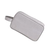 Prevessel Borsa da Toilette Borsa da Toilette di Grande capacità con Separazione a Secco e Umido per Viaggi in Fibra di Poliestere 10,0x3,9x5,7 Pollici