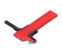 Prevessel Compass Circle Cutter Precision Paper Rubber Artigianato Strumento per Progetti Artistici Rosso