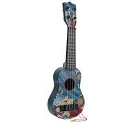 Prevessel Giocattolo per Bambini Ukulele Chitarra Color Legno Corde in Vero Nylon per Bambini in età Prescolare Regalo, Esercizio Coordinazione Occhio Mano per 3 Anni + ABS e Nylon Dimensioni 17,0 X