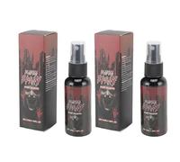 Prevessel Spray di Sangue Finto Realistico Lavabile 50 Ml 2 Pezzi per Costume Cosplay, Effetti Speciali Vernice per il Corpo Schizzi di Sangue per Scene di Trucco Professionale