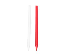 Prevessel Stick di plastica per la pulizia degli orologi resistente ai graffi professionale per piccoli fori pulizia dello sporco rosso 2 pezzi per riparatori e dilettanti
