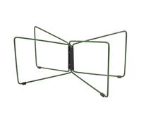 Prevessel Supporto per Dispositivo di Raffreddamento Pieghevole in Acciaio Inossidabile Supporto Universale per Box da Campeggio per Esterni per Terreni Difficili e Ambienti Umidi (Verde)