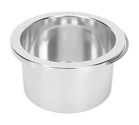 Prevessel Vaso di Ricambio per Scaldacera Vaso Interno Durevole e Facile Pulire per la Depilazione Ceretta Argento per Uso Domestico in Salone