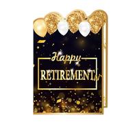 Previdenza per foto, accessori di scena, colore nero, oro, pensionamento, feste, carta decorativa, libro degli ospiti, regolamenti, nastri, più nero