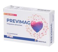 Farmitalia Integratore alimentare Previmag 30 compresse Magnesio Vitamina B6 D3