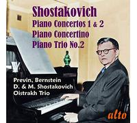 Shostakovich Piano Concs 1 & 2 / Concertino / Pno Trio 2
