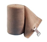 Previs PreviBielastica, Benda Bi-Elastica Compressiva, Compressione Forte, Singolarmente Confezionati, con Clip, 10 Pezzi Singolarmente Confezionati, 7 m x 10 cm