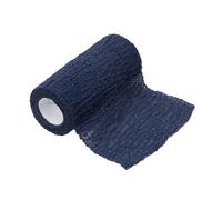 PREVIS Previcoesiva XL, Benda Elastica Coesiva Colorata, Colore Blu, Misure 4 m x 10 cm, Confezione da 10 pezzi