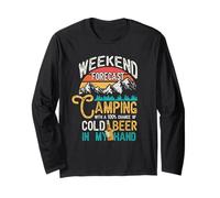 Previsioni del fine Settimana 100% di probabilità di Birra nella mia Mano in Campeggio Maglia a Manica
