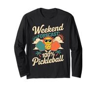 Previsioni del fine Settimana 100 Divertimento per Cento Pickleball Maglia a Manica
