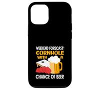 Previsioni del fine settimana per gli amanti del cornhole con possibilità Custodia per iPhone 12/12 Pro