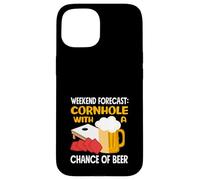 Previsioni del fine settimana per gli amanti del cornhole con possibilità Custodia per iPhone 15