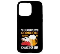 Previsioni del fine settimana per gli amanti del cornhole con possibilità Custodia per iPhone 15 Pro Max