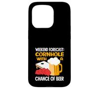 Previsioni del fine settimana per gli amanti del cornhole con possibilità Custodia per iPhone 15 Pro