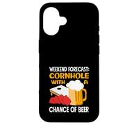 Previsioni del fine settimana per gli amanti del cornhole con possibilità Custodia per iPhone 16
