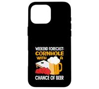 Previsioni del fine settimana per gli amanti del cornhole con possibilità Custodia per iPhone 16 Pro Max