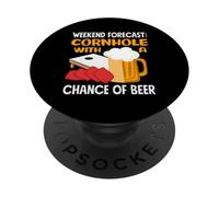 Previsioni del fine settimana per gli amanti del cornhole con possibilità PopSockets PopGrip Adesivo