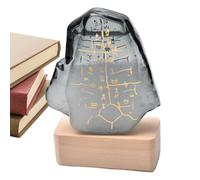 Previsioni meteo bottiglia -Orakel Stormglas Previsioni meteo, Dekoration/Kontor Dekoration Meteo Glass contiene una soluzione chiara di alcune sostanze, regalo di San V