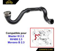 Previsto Per Opel Movano B 2.3 Cdti Durite Del Turbo - 4406516 4420342