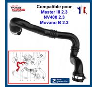 Previsto Per Renault Master III 2010- Tubo Pipe Turbo Intercooler 2.3 Cdti Dci