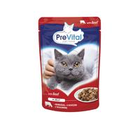 PreVital bustine con manzo in gelatina 24 x 100 g