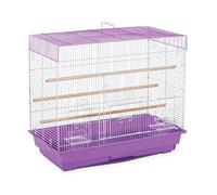 PREVUE PET PRODUCTS SP1804-3 Gabbia di volo, lilla/bianco, 66 cm di lunghezza x 35,6 cm di larghezza x 22 1/4 di altezza