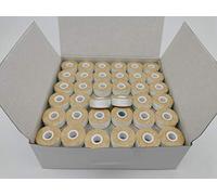 Prewound bobbin, card broad, size L, white color, 144pcs per box, 75D/2 Polyester by Double_lin