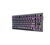 PREYON Tastiera da Gaming Wireless Meccanica TKL per PC Mechanical Keyboard Computer con Filo USB Gamer 80% RGB Layout Qwerty Silenziosa 82 Size Anti-Ghosting 800h Switch Bilanciati - Silent Claw